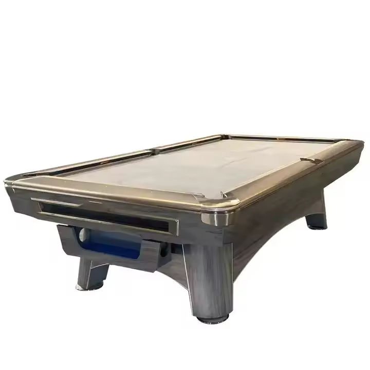 Luxury Modern American Style Nine Ball Snooker Table Custom Size Pool Table with Slate Wood and Rubber Cushions