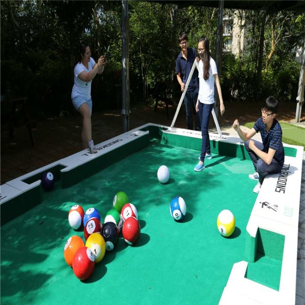 Child safety product football kids snooker and soccer table snookball game