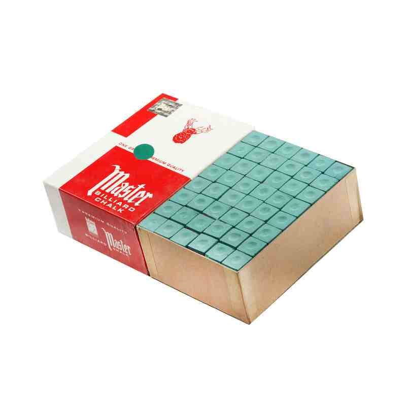 Wholesale Oem Premium Quality Billiard Pool Snooker Cue Stick Chalk for Billiards Cues 144PCS a Box