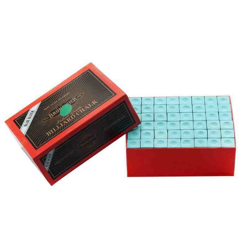 Wholesale Oem Premium Quality Billiard Pool Snooker Cue Stick Chalk for Billiards Cues 144PCS a Box