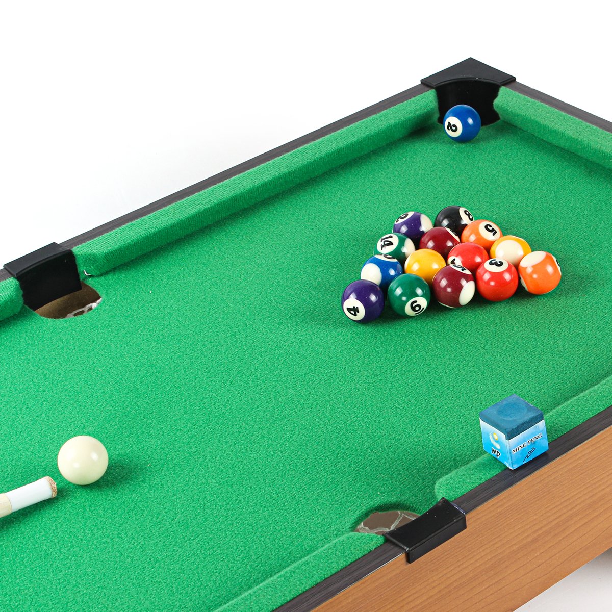 Mini Snooker Billiard Table Wooden Board Game Toy Professional Indoor Billiard Table