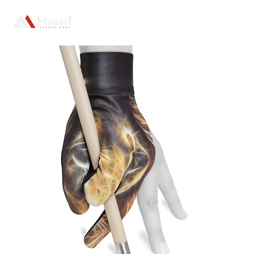 OEM Customizable Professional Snooker Gloves High Quality New Leather Billiard Table and Pool Game Extension