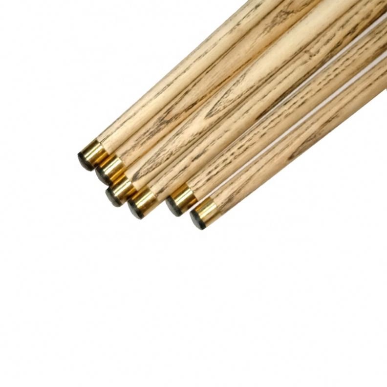 9mm 10mm Cue Tip 3/4 Joint Ash Wood Shaft Handmade Snooker Billiard Cue Stick For Sale