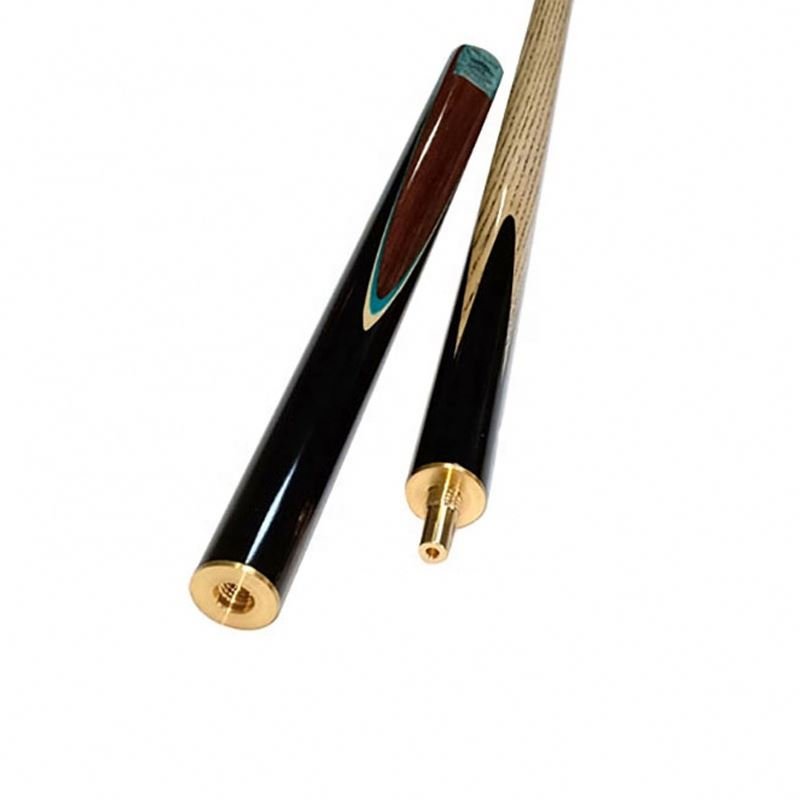 9mm 10mm Cue Tip 3/4 Joint Ash Wood Shaft Handmade Snooker Billiard Cue Stick For Sale