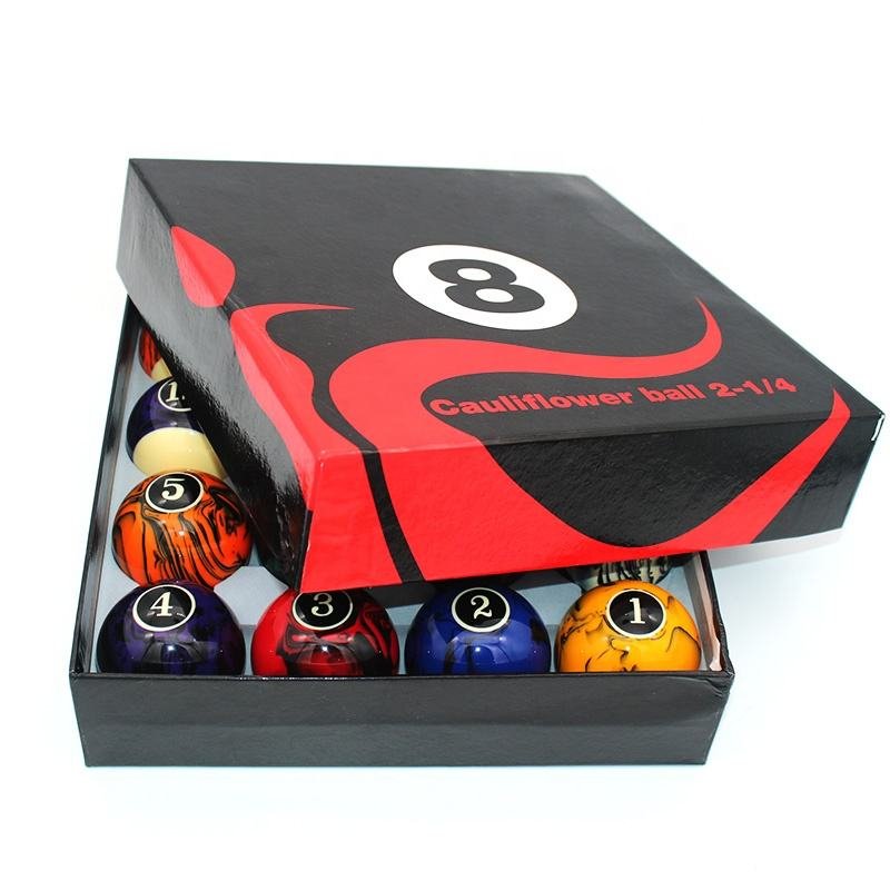 Xikuno Premium 57.2mm 2-1/4" Billiards Pool Balls 16pcs/Set