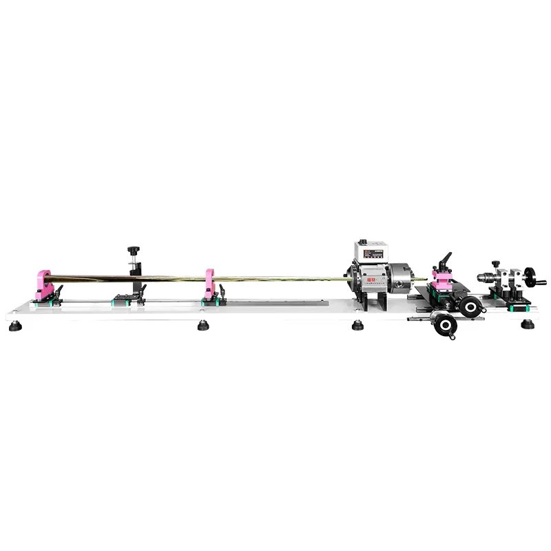 FS-7075D Brushless Electric Manual Metal Lathe Machine With Casting Bed For Pool Cue Repairing