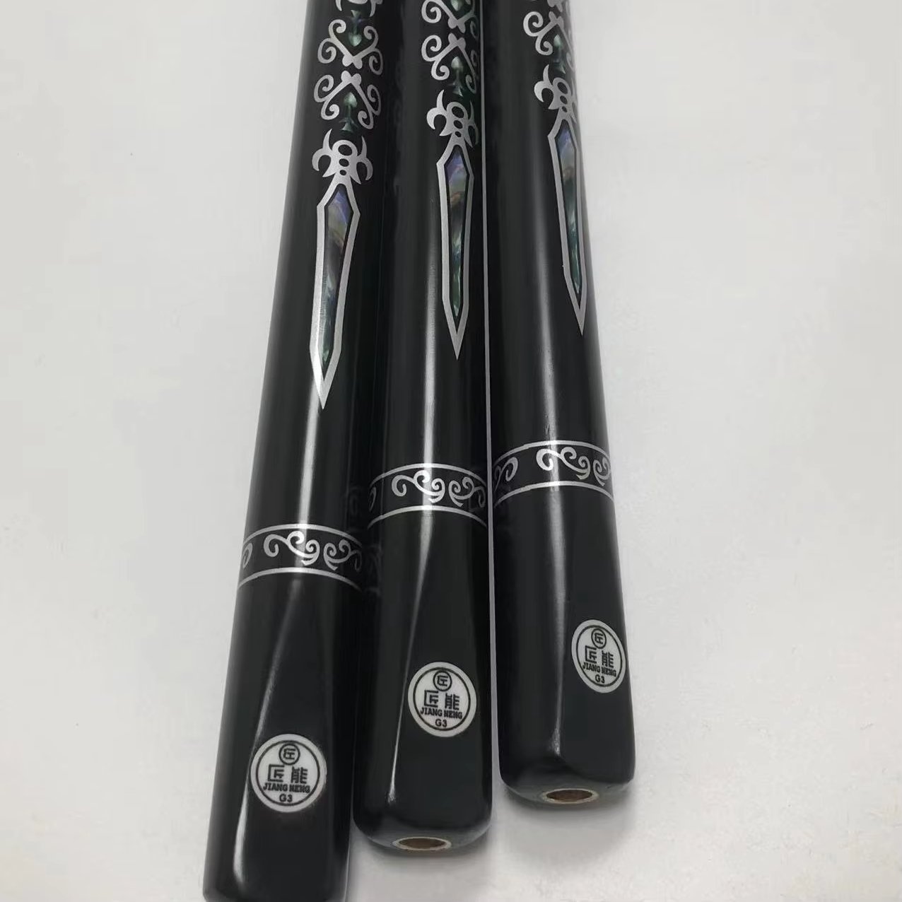 Naipni Wholesale 19oz 20oz 21oz Maple Billiard Stick Pool Cue Set 9.5mm Tip Pool Cue Billiard House Bar Pool Cue