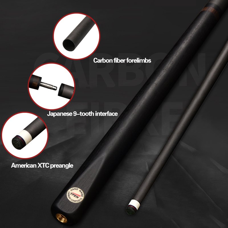 American billiard tech wood cue Shaft Durable billiard snooker cues China Factory