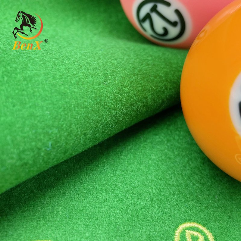 BenX PNS6688 Table Cloth For 12ft Snooker Table Woolen Cloth Green 195cm