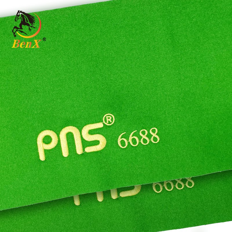 BenX PNS6688 Table Cloth For 12ft Snooker Table Woolen Cloth Green 195cm