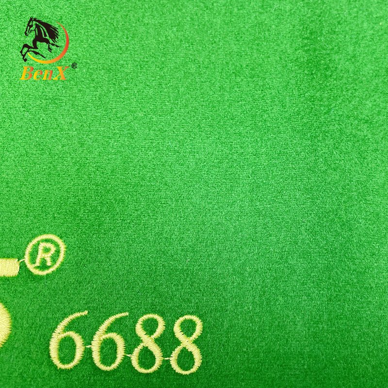 BenX PNS6688 Table Cloth For 12ft Snooker Table Woolen Cloth Green 195cm