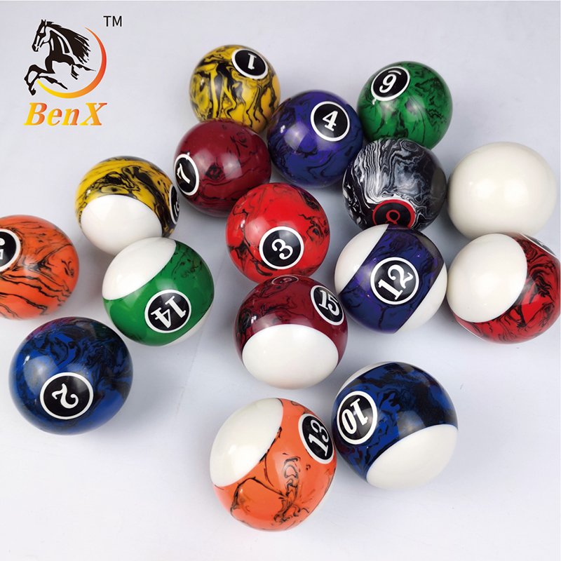 Benxiao Special fantasy billiard pool ball special colorful pool ball 3A grade high quality