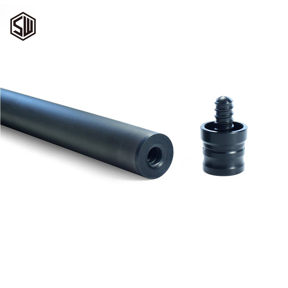 carbon fiber pool cue shaft blank filled black technology carbon fiber biliard pool cue shaft