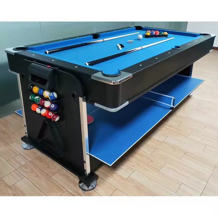 High Quality 4 in 1 Multi Functional Air Hockey Tennis Table Dinning Table Pool Table