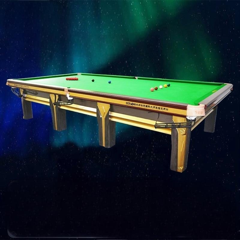 Professional and stylish 12-foot slate snooker table Professional grade, durable