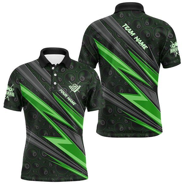 New Men's Billiard Polo Shirt Summer Refreshing Quick Drying 100%Polyester Men's Polo Shirts of Men