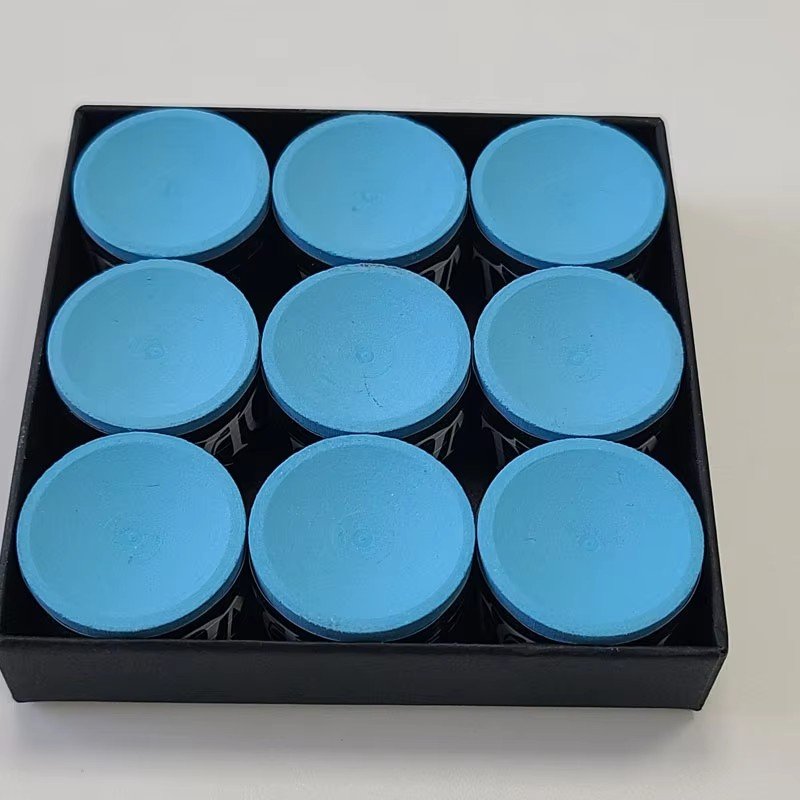 TAOM Green V10 Professional Chalk Round Billiard Accessories Snooker Black Eight Fancy Nine Ball Supplies