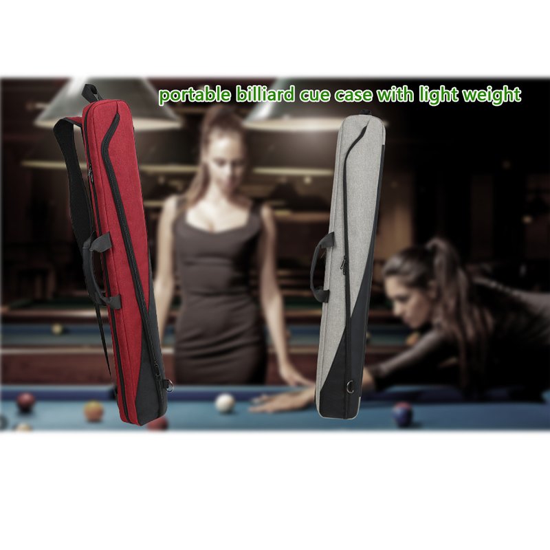 Professional Waterproof Portable Billiards Accessories Cue Bag Pool Cue Stick Carrying Case with Shoulder Straps