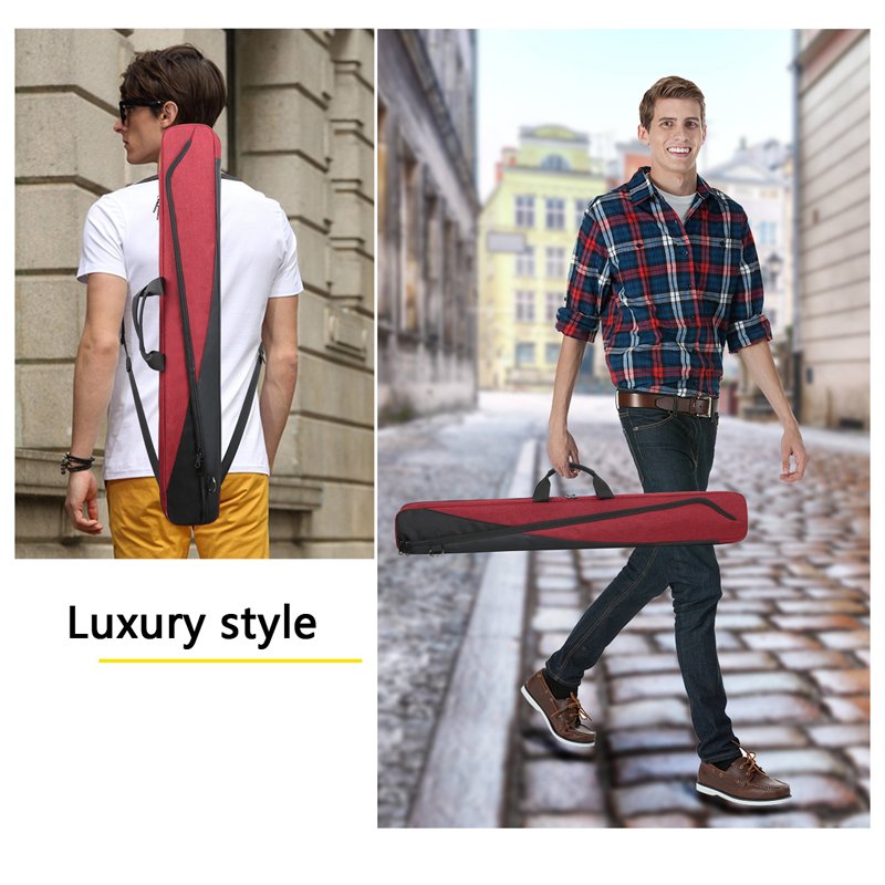 Professional Waterproof Portable Billiards Accessories Cue Bag Pool Cue Stick Carrying Case with Shoulder Straps