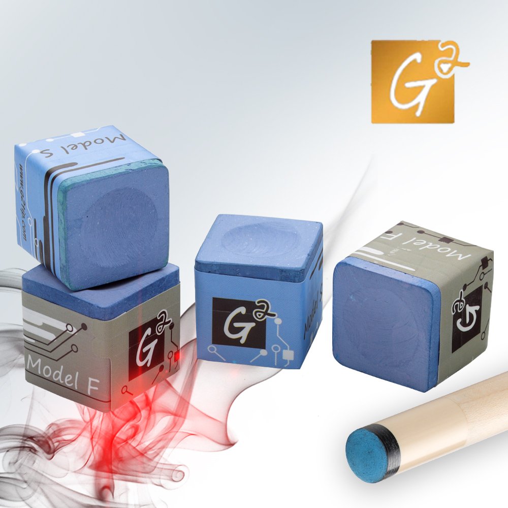 Competition-level Japanese metal plate G2 blue-green billiard chalk professional billiard accessories