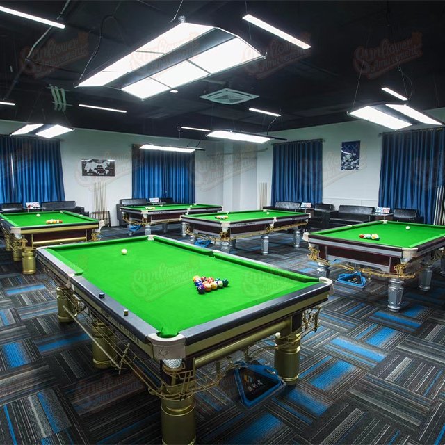 Wholesale Snooker Game Table Entertainment High Quality Multi Size Steel Mat Game Snooker&Billiard Pool Table