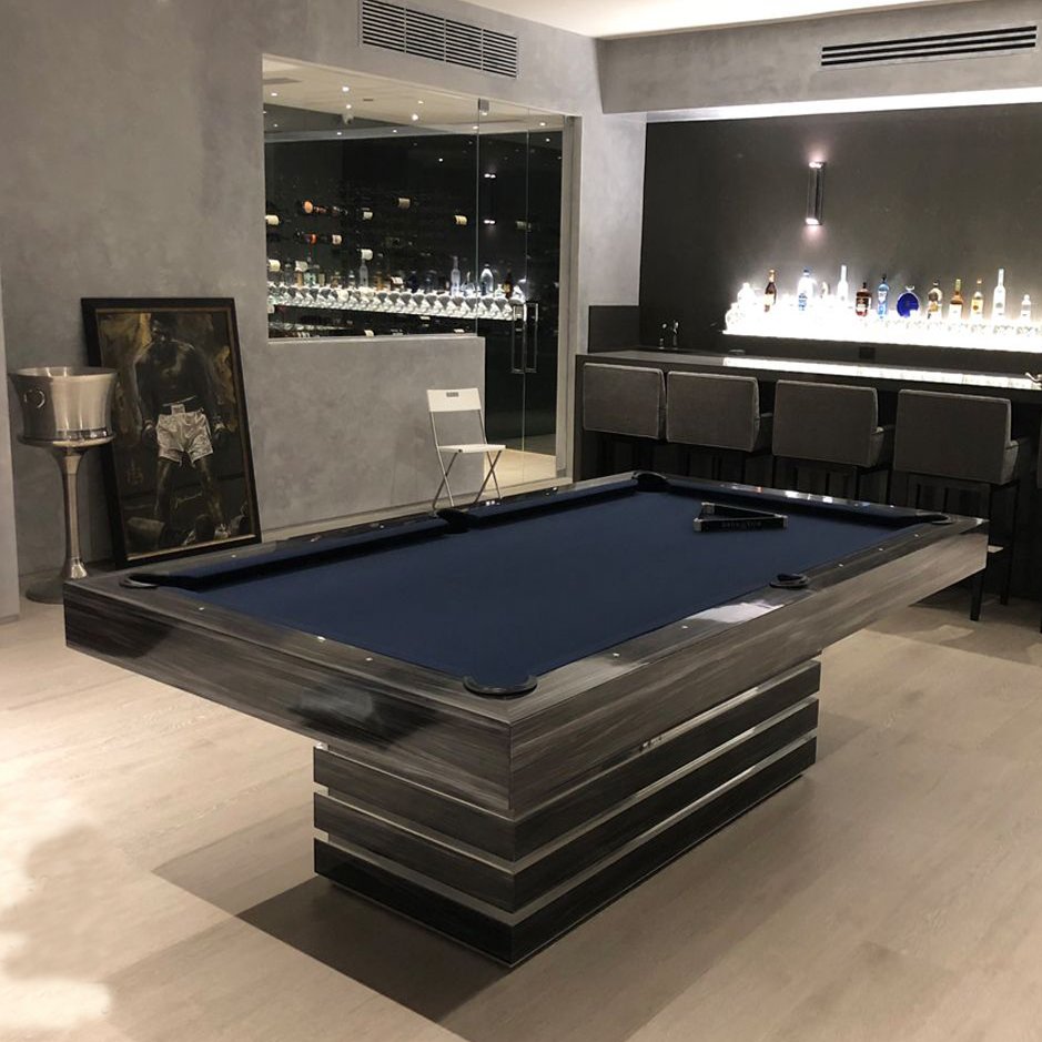 Xingsheng 15 years factory wholesale snooker modern design luxury 9ft 8ft 7ft slate billiard table