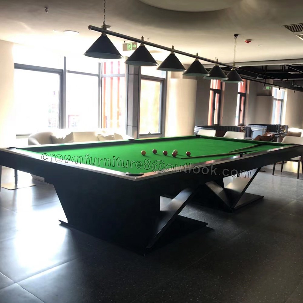 Wholesale modern Custom style 7ft 8ft 9ft Snooker billiards table pool table