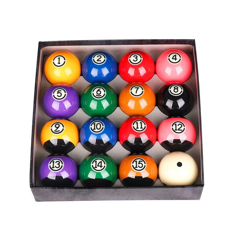 Top Workmanship Designed w/ Extremely High Phenolic Resin 2-1/4" Black Billiard Game Ball Set