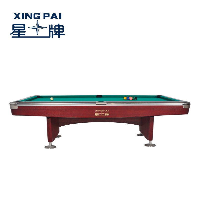 Turkey popular xingpai/star 9ball billiard table Star brand snooker and billiards table