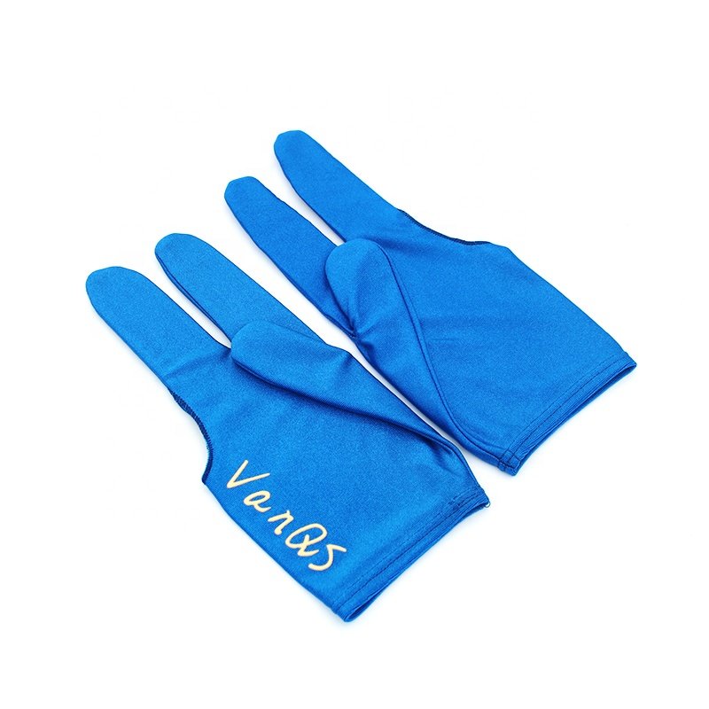 Popular Sell Good Quality Pattern 3 Fingers Billiard Pool Snooker Gloves