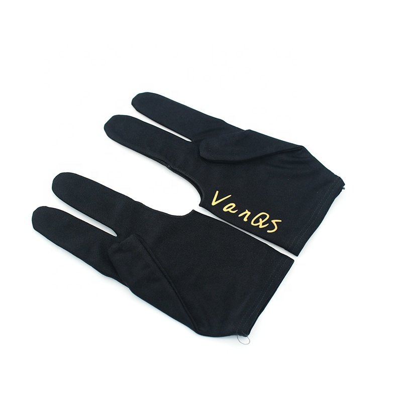 Popular Sell Good Quality Pattern 3 Fingers Billiard Pool Snooker Gloves