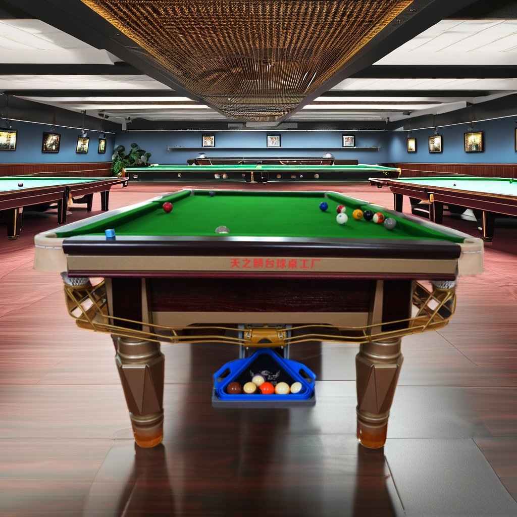 Professional 12FT Snooker Table Luxury Sports Cushion Made Slate Marble Custom Size 10FT Available Billiard Tournaments Cue
