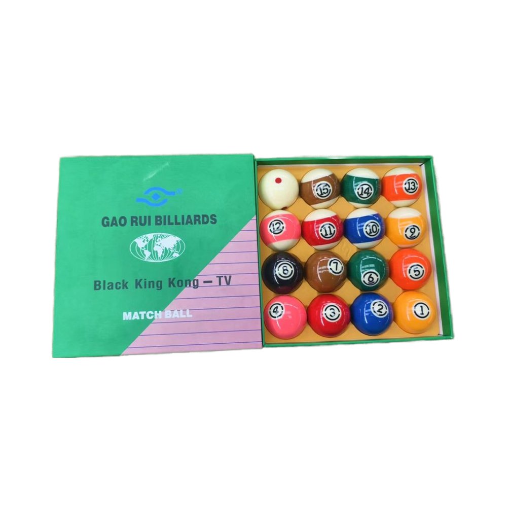 High Quality Gaorui TV Table Ball 16A Billiard Ball 57.2mm 16-Piece Set