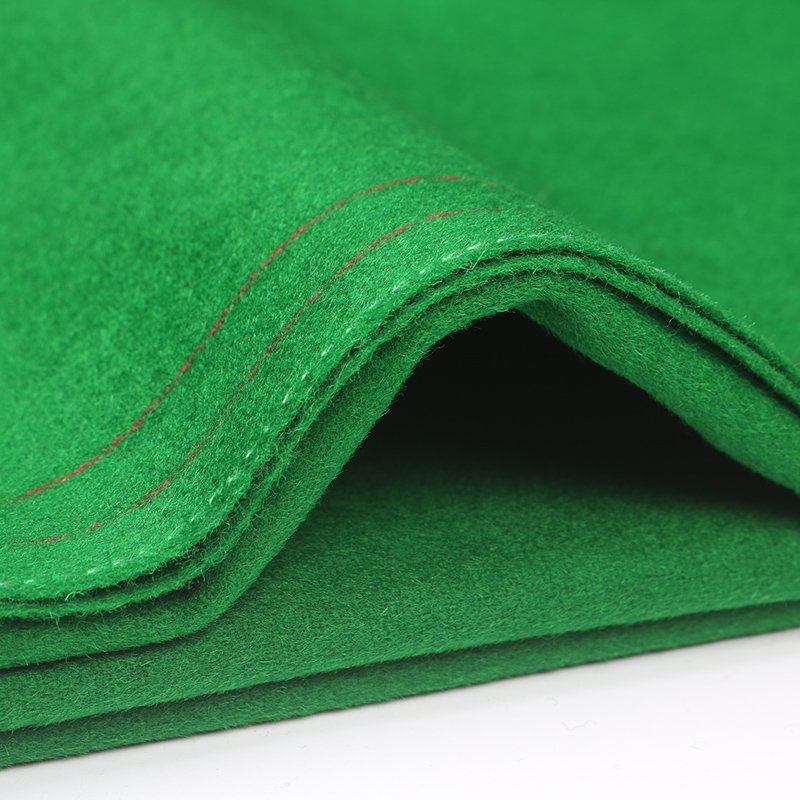 Double Red Line Billiards Tablecloth with Down Smooth Black Eight Fine Tablecloth Domestic 6811 Tablecloth Green