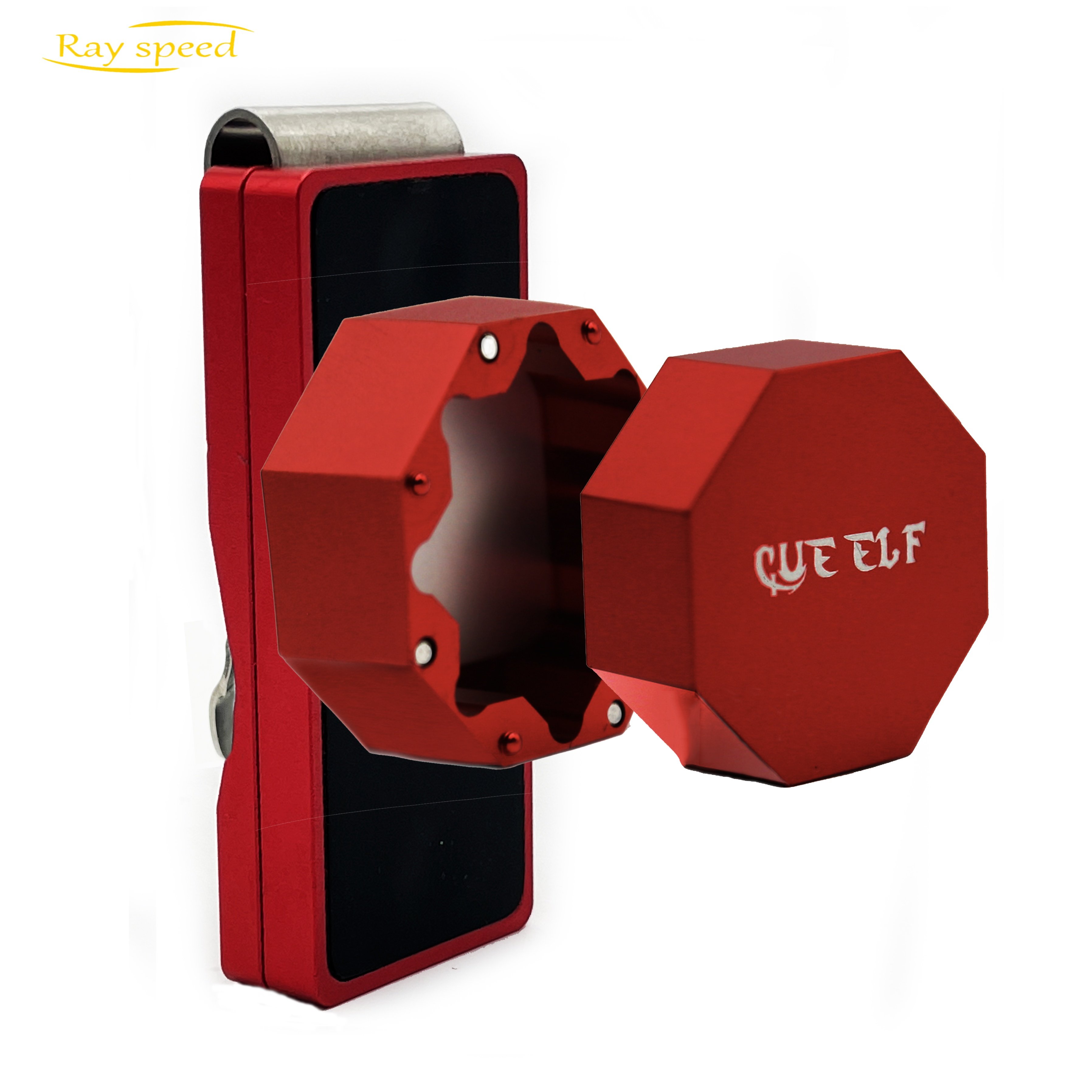 Rayspeed Wholesale Aluminum Alloy High Magnetic Chalk holders Billiards Pool Carom Snooker Chalk Accessories new arrival