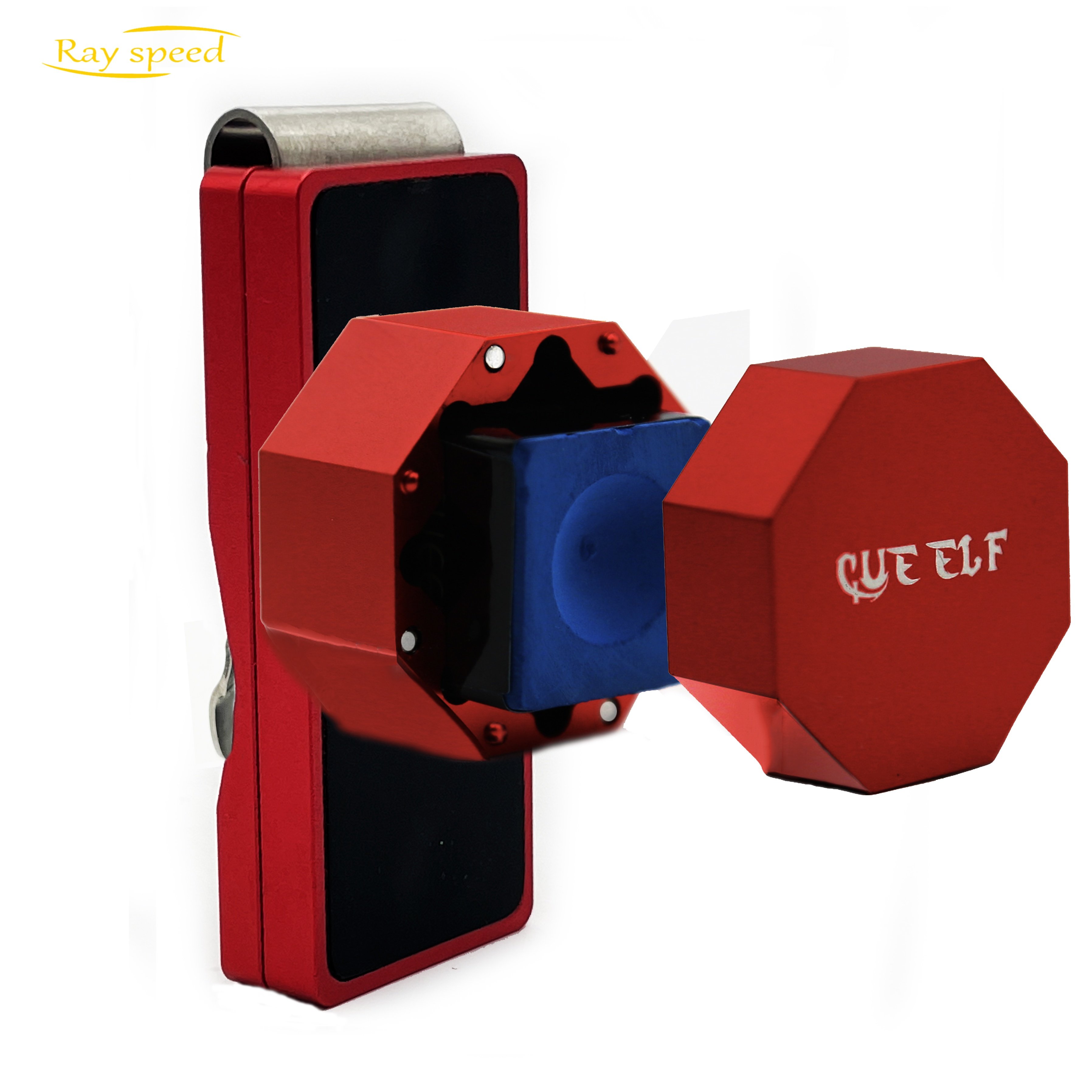 Rayspeed Wholesale Aluminum Alloy High Magnetic Chalk holders Billiards Pool Carom Snooker Chalk Accessories new arrival