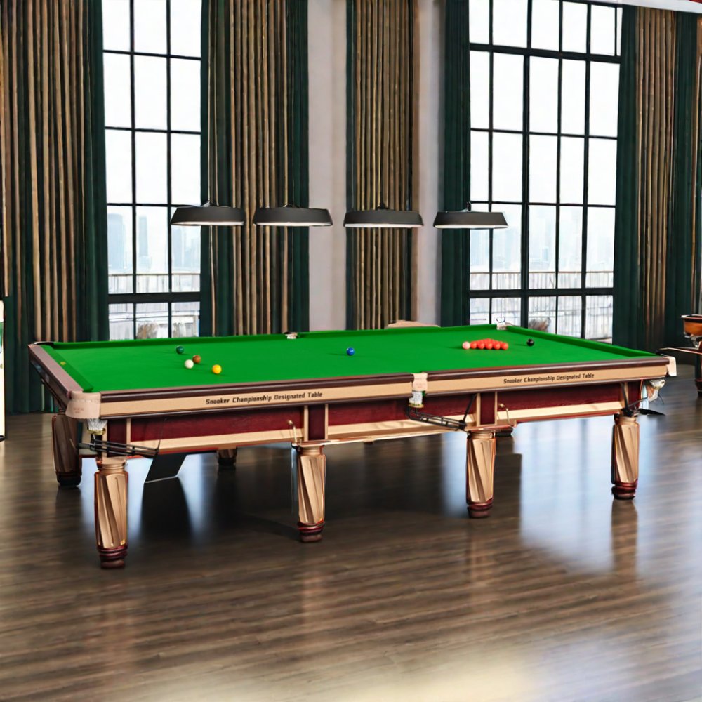 Factory Supply International Tournament Standard Quality Pool Snooker Table 12 Ft Billiard Usa
