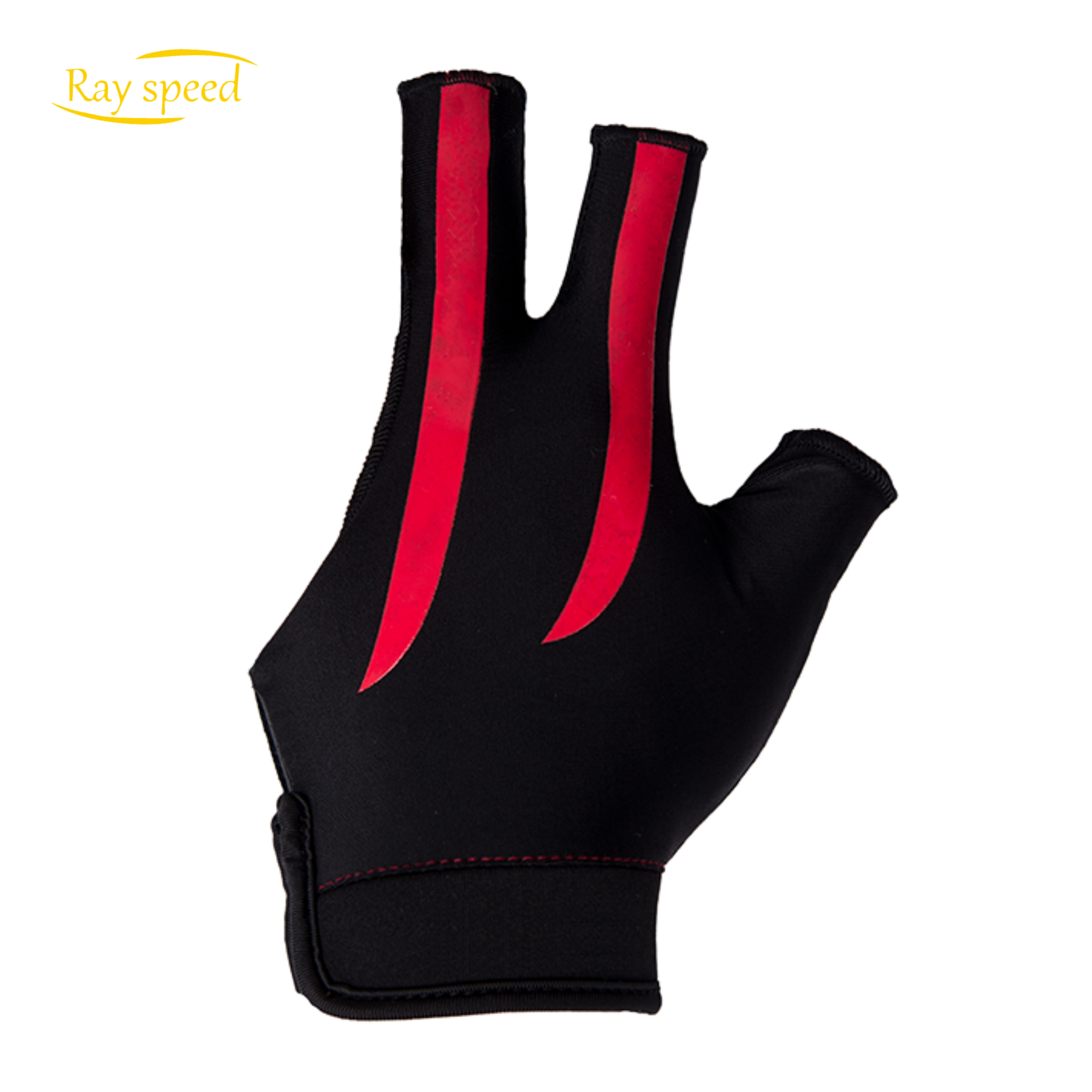 Rayspeed Half-finger Billiard Shooters Carom Pool Snooker Cue Sport Glove Fits on Left or Right Hand for Men Women