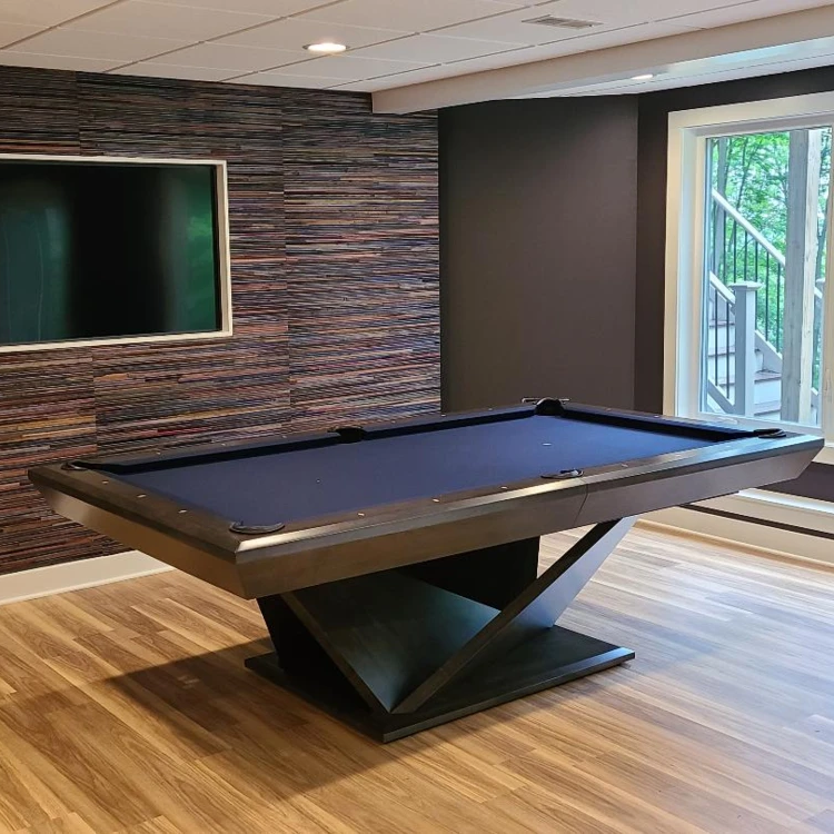American Style Custom Shape and Color for Home 7ft 8ft 9ft Size Billiard Pool Table for 9 ball game play