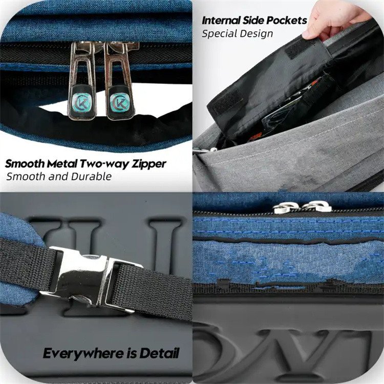 High Quality Large Capacity 1/2 Billiard Cue Case 7/9 Holes Water-Resistant Durable Portable Soft Bag Pool Cue Cases