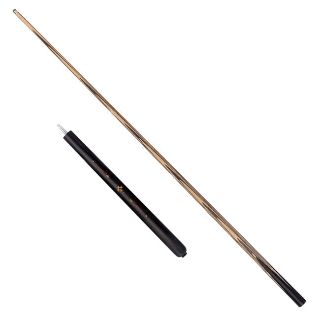 SK-070 10mm White Wax Snooker Cue Technological Wood Butt Sleeve with Brass Radial Joint for Pool Billiard Sports