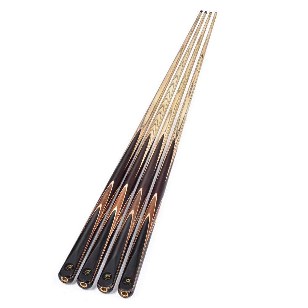 3/4 Jointed Cheap Cue King Handmade Omin Ash Wood Snooker Cue Ebony Pool Break Snooker & Billiard Cues Sticks