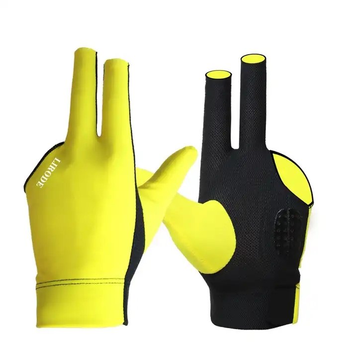 High quality billiards gloves Miss finger Guantes de billar for billiards halls thin and breathable