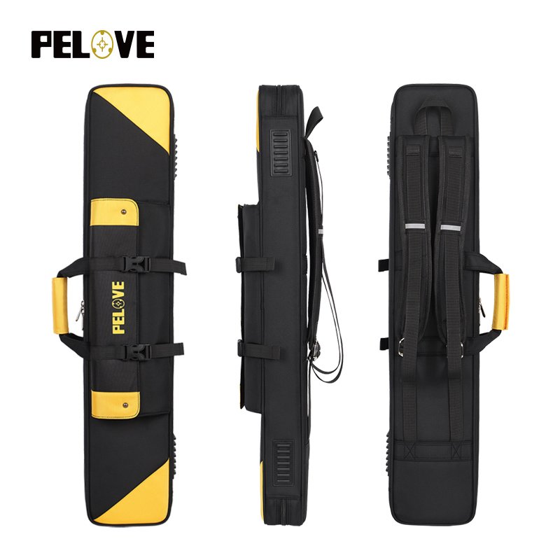 Customizable Waterproof Oxford 9 ball cue bag 4B5S Billiard cue Case for 9-hole 1/2 Snooker & Billiard Pool Cue Case