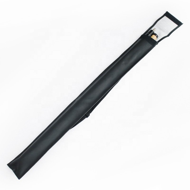 Lightweight Portable Soft Billiards Cue Bag for Single Piece/ 1/2 3/4 Snooker Billiard Pool Cue Wood Stick Rod