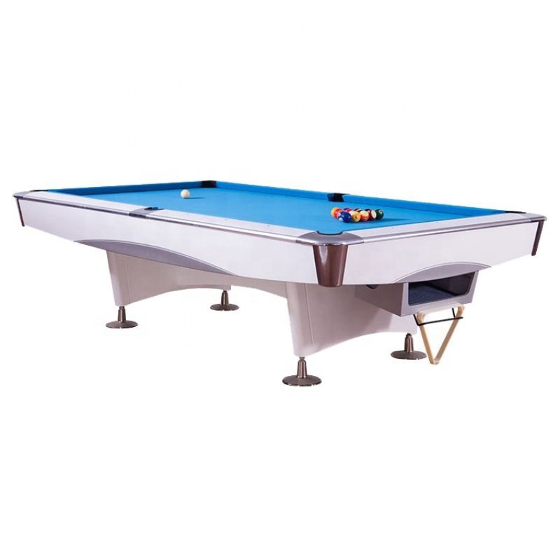 Bojue High Quality 9-Foot American Solid Wood Pool Billiards Table with Bluestone Slate and solid cushion