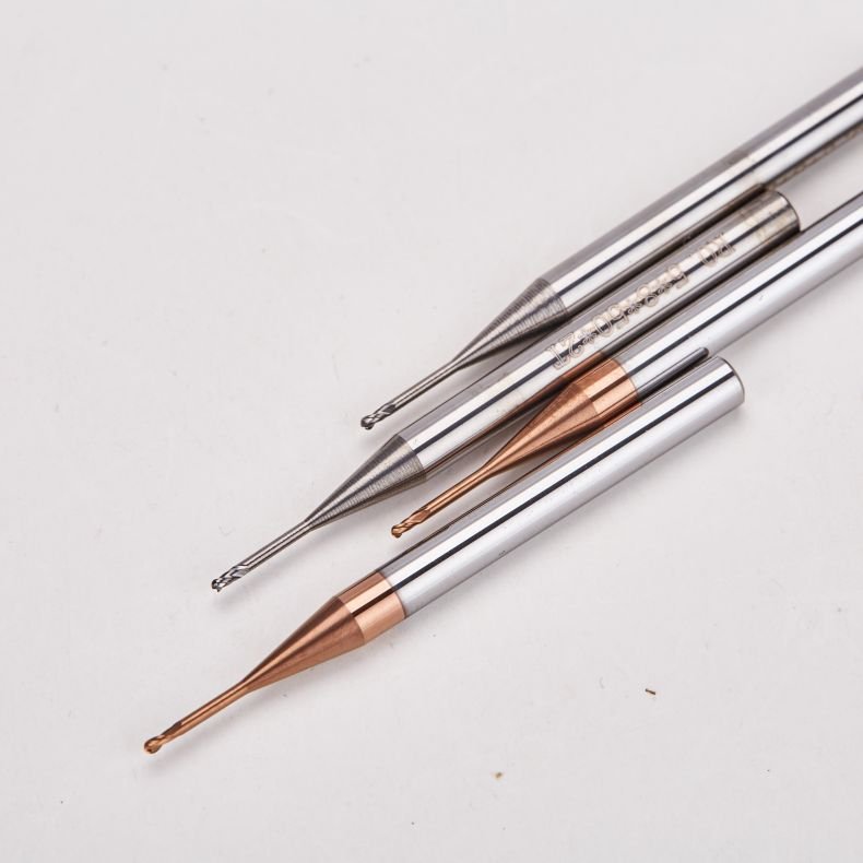 PLUSTOOL CNC Solid Carbide 2 Flutes Micro Diameter end mills 2 flutes endmill carbide mini cutting tools