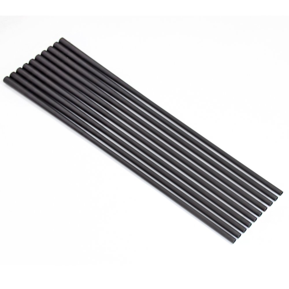 Good straightness low defection 11.8mm 12.2mm 12.4mm cues carbon carbon fiber cue shaft blank