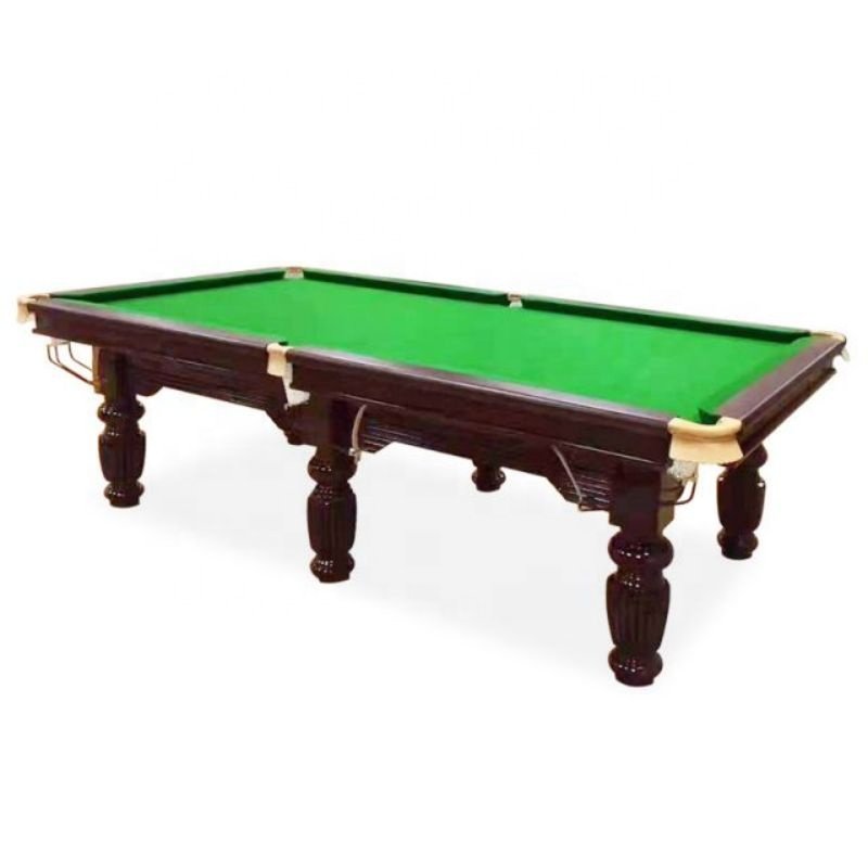Factory direct supply billiards table Chinese style black 8 design billiard pool table for daily entertainment