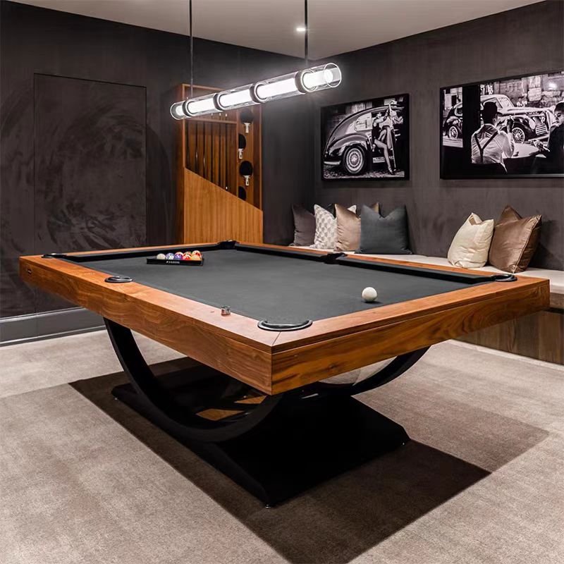 Hot selling snooker billiard factory direct sale 9ft billiard table modern indoor solid wood pool tables for sale
